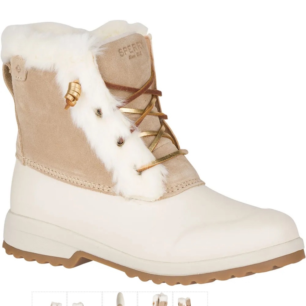 Sperry Womens Maritime Repel Pac Boots - Sand